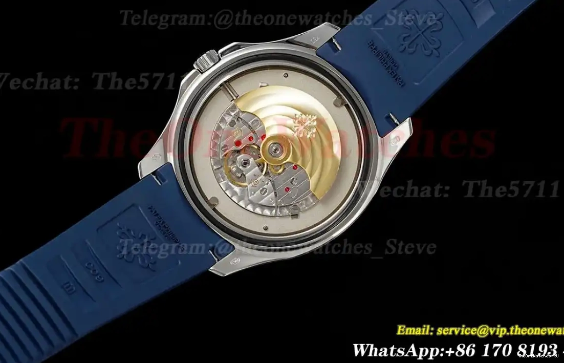 42mm Blue ZF RU A330 5168 SS Aquanaut Num 0623